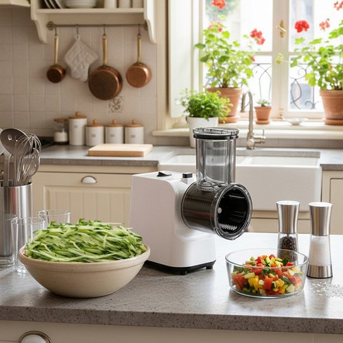 Electric salad slicer fruit - electric,
