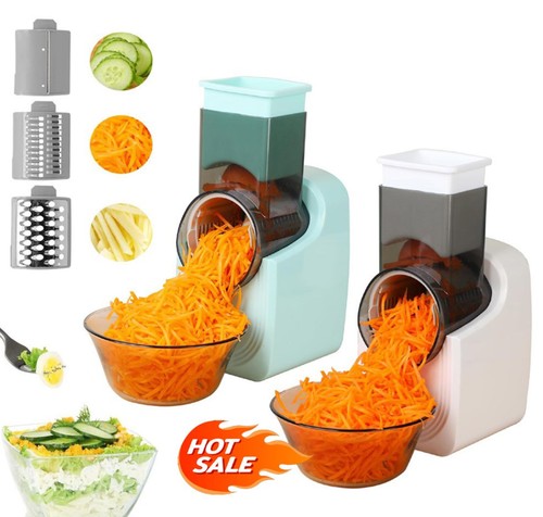 Electric salad slicer fruit - salad,