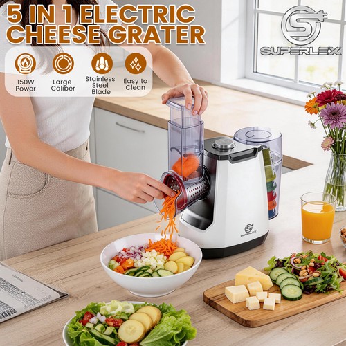 Superlex 5in1 electric - electric, grater