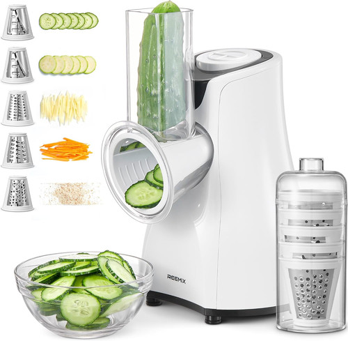 Electric cheese grater - grater,, 5-in-1