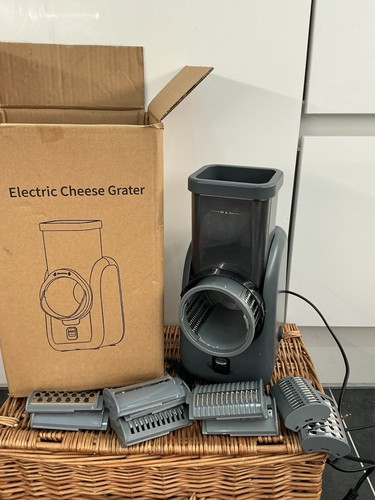 Electric cheese grater - 4-in-1,