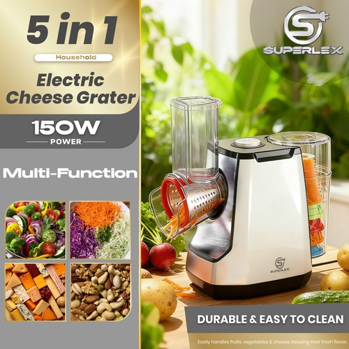 Superlex 5in1 electric grater - superlex,