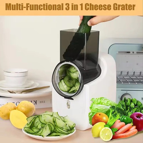 Electric cheese grater - cheese,